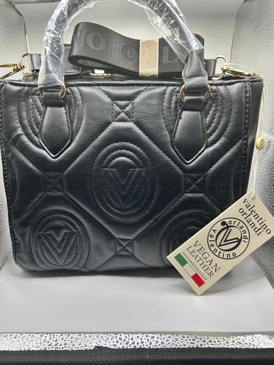 Valentino Orlandi Black Handbag – One Size | Italian Designer Luxury